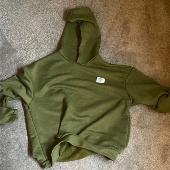 Olive Green Halloween hoodie - Picture 1 of 1